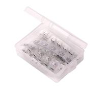 Onchdbfhuu Connecteurs Micro-USB Femelles à 5 Broches - 60 Pièces, Plastique