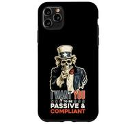 Oncle American Sam, Je Veux Que tu fasses Une Politique Passive et docile Coque pour iPhone 11 Pro Max