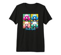 Oncle Caniche Style Pop Art T-Shirt Haut de Gamme
