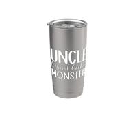 Oncle Cookie Monster Oncle officiel Gobelet isotherme en acier inoxydable double paroi