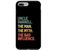 Oncle Darrell Citation Humoristique The Man The Myth The Bad Influence Coque pour iPhone 7 Plus/8 Plus