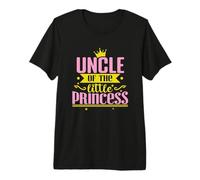 Oncle de la Petite Princesse T-Shirt Haut de Gamme