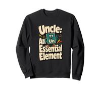 Oncle Essential Element Funny Un Atom Sweatshirt