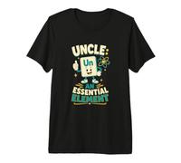 Oncle Essential Element Funny Un Atom T-Shirt Haut de Gamme