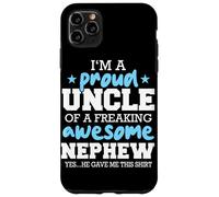 Oncle Fier d'être l'oncle d'un Neveu génial, il m'a donné ça Coque pour iPhone 11 Pro Max