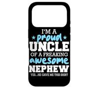 Oncle Fier d'être l'oncle d'un Neveu génial, il m'a donné ça Coque pour iPhone 17 Pro
