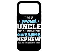 Oncle Fier d'être l'oncle d'un Neveu génial, il m'a donné ça Coque pour iPhone 17 Pro Max