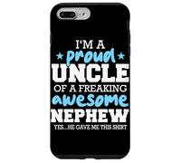 Oncle Fier d'être l'oncle d'un Neveu génial, il m'a donné ça Coque pour iPhone 7 Plus/8 Plus