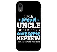 Oncle Fier d'être l'oncle d'un Neveu génial, il m'a donné ça Coque pour iPhone XR
