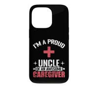Oncle Fier d'être Un Soignant génial Coque pour iPhone 13 Pro