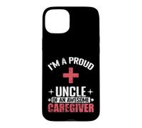 Oncle Fier d'être Un Soignant génial Coque pour iPhone 15 Plus