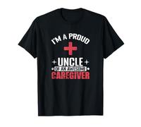 Oncle Fier d'être Un Soignant génial T-Shirt