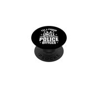 Oncle Fier et génial Officier de Police PopSockets PopGrip Adhésif