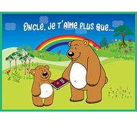 Oncle je t'aime plus que: Raisons pour lesquelles j'aime mon oncle le carnet à remplir et à offrir