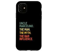 Oncle Marcelino Citation The Man The Myth The Bad Influence Coque pour iPhone 11