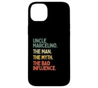 Oncle Marcelino Citation The Man The Myth The Bad Influence Coque pour iPhone 14 Plus