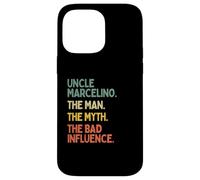 Oncle Marcelino Citation The Man The Myth The Bad Influence Coque pour iPhone 14 Pro Max