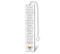 Oncle Marque-page cadeau Noël anniversaire fête père hommes retraite | Marque-pages cadeaux pour oncle, fête des pères, souvenir, famille, homme, Zietto Ti voglio bene, retraite, Nouvel An