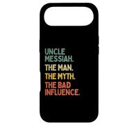 Oncle Messiah Citation Humoristique The Man The Myth The Bad Influence Coque pour iPhone Air
