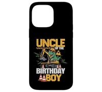 Oncle of The Birthday Party Crew Excavator T-Rex Oncle Coque pour iPhone 14 Pro Max