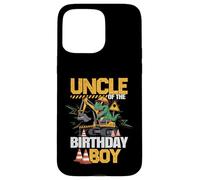 Oncle of The Birthday Party Crew Excavator T-Rex Oncle Coque pour iPhone 15 Pro Max
