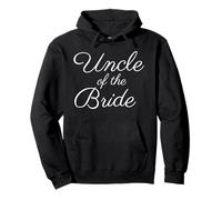 Oncle of The Bride, Wedding & Bridal, White Script Police Sweat à Capuche