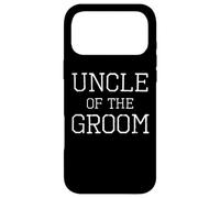Oncle of The Groom - Coordinating Wedding Party Coque pour iPhone 17 Pro Max