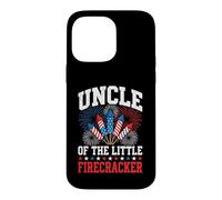 Oncle of The Little Firecracker Fourth of July Fun Coque pour iPhone 14 Pro Max