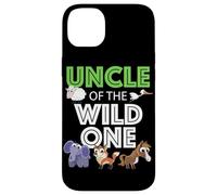 Oncle of The Wild One Zoo Animal Safari Coque pour iPhone 14 Plus