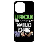 Oncle of The Wild One Zoo Animal Safari Coque pour iPhone 14 Pro Max