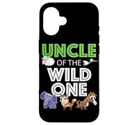 Oncle of The Wild One Zoo Animal Safari Coque pour iPhone 16