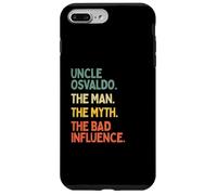 Oncle Osvaldo Citation Humoristique The Man The Myth The Bad Influence Coque pour iPhone 7 Plus/8 Plus