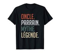 Oncle Parrain Mythe Légende Cadeau Pour Parrain T-Shirt