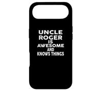 Oncle Roger est génial et Sait des Choses Roger Coque pour iPhone Air