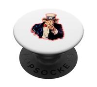 Oncle Sam Americana PopSockets PopGrip Adhésif
