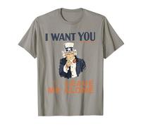 Oncle Sam, je veux que tu me laisses seule, c'est drôle T-Shirt