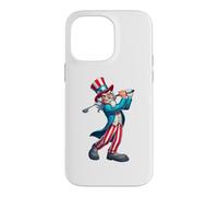 Oncle Sam Jouant au Golf 4 Juillet pour garçons Filles Enfants Coque pour iPhone 14 Pro Max