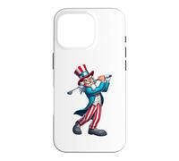 Oncle Sam Jouant au Golf 4 Juillet pour garçons Filles Enfants Coque pour iPhone 16 Pro