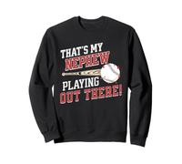 Oncle Tante du Baseball, C'est Mon Neveu Sweatshirt
