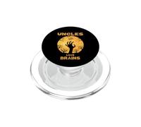 Oncles Love Brains Halloween PopSockets PopGrip pour MagSafe