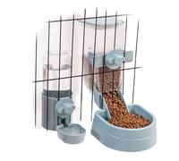 Oncpcare Ensemble mangeoire et Bouteille d'eau pour Lapins, furets, Chats, Oiseaux - pour Petits Animaux de Compagnie - avec Couvercle