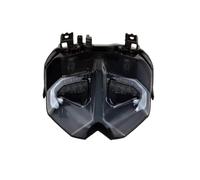 ONDAWR Feu arrière de Moto pour Y&amaha MT09 MT-09 MT-09 FZ09 2021 2022 Feu Arrière De Moto Clignotant De Frein Feux Arrière Intégrés Étanche Feux Stop Moto(Fumée)