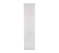 ondeco Lot de panneaux japonais 60 x 300 cm Différents modèles avec lestage à clic et chariot de panneaux Panneau Panneau coulissant en maille Blanc