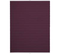 Ondeco Store plissé sans perçage avec supports de serrage, protection solaire pour fenêtres intérieures, jalousies pour fenêtres sans perçage opaques, store vénitien pour cadres de portes et fenêtres