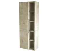 ONDÉE - Colonne de Rangement Suspendue - 50 cm - Finition Bois Nordic - Design Moderne et Pratique - Idéale pour optimiser l'espace - Fabrication Européenne - Bois - Modèle Alaska