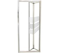ONDEE - Façade MISSI - Façade pliante 70x185x0,4cm - Verre trempé - Finitions chromé