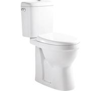 ONDÉE Pack WC ALTI sans bride SH. H85-5xl36,5x66cm Céramique blanche frein