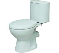 ONDEE - Pack WC CLAIN bride SH - H75,8xl34,6x59,5cm - H.cuv. 39cm - Céramique blanche