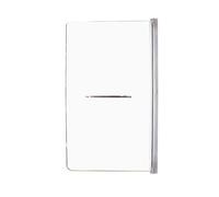 ONDÉE Pare-baignoire ICY 85x140cm Profilé ajustable chromé (+ 10mm) verre