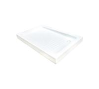 ONDEE - Receveur CERA - Picots Antidérapants - 80x120x11cm - Grès - Blanc